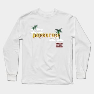 Paysoruze Tropical Themed Long Sleeve T-Shirt